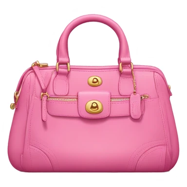 Pink coach purse  sticker