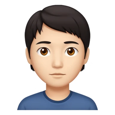 A stereotypical asian sticker