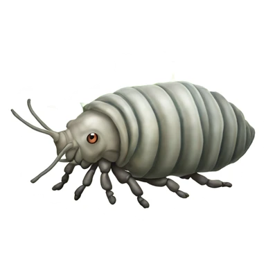 Isopod and Marijuana sticker