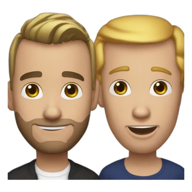 squeezie whith donald trump sticker