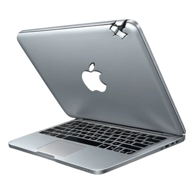 Throw laptop out of building emoji sticker