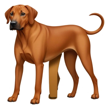 Rhodesian ridgeback Dog sticker