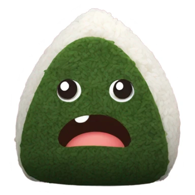 Mad onigiri sticker