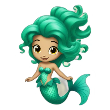 ariel the little mermaid sticker