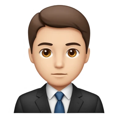 Business suit sticker