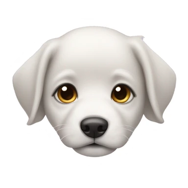 Border colie puppy  sticker