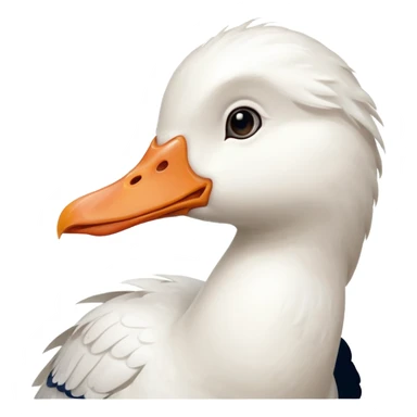 Goofy ahh retarded white Goose  sticker