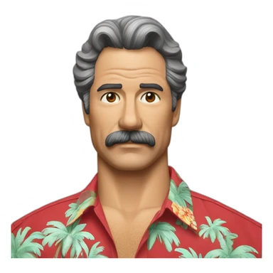 Magnum PI sticker