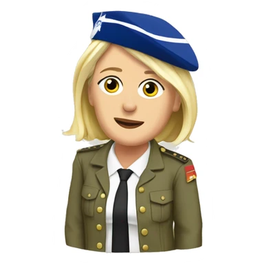 Marine le pen sticker