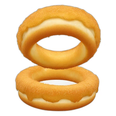 two onion rings sticker