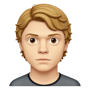 evan peters sticker