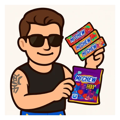 This is my boyfriend, make him into an emoji  sticker