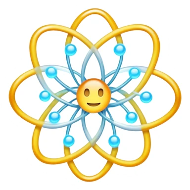 Electron transfer between atoms in a redox reaction sticker