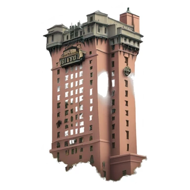Disney Hollywood studios tower of terror sticker