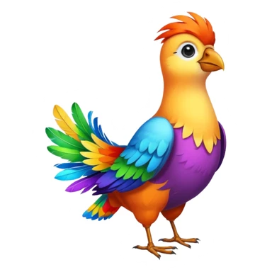 artist bird full body sticker