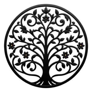 Shadow Garden organization emblem from Eminence in Shadow anime sticker