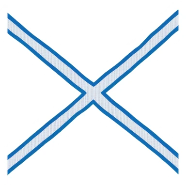 A digital rendering of the Puntland flag with three horizontal stripes. The top stripe is blue and features a white five-pointed star centered within it. The middle stripe is white, and the bottom stripe is green. The flag should have a smooth, fabric-like texture and vibrant, realistic colors. The image should be high quality, resembling an official flag representation sticker