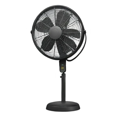  stand fan no blades sticker