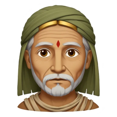 Calanus the Indian Sage in 327 BCE before a funeral pyre sticker
