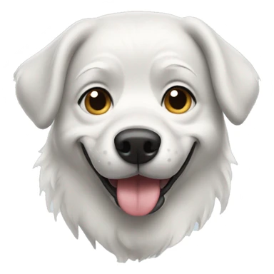 Dog like Snow White sticker