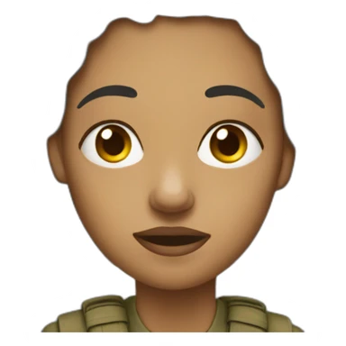 craying Woman going to war sticker