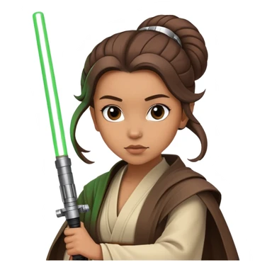 Star Wars Jedi Girl lighter skin sticker