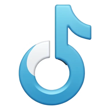 Tik tok logo sticker