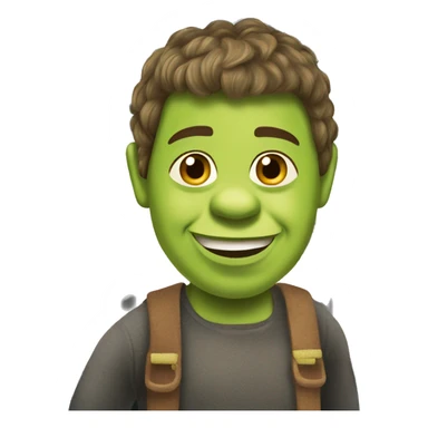 Shrek boarding cruise ship sticker