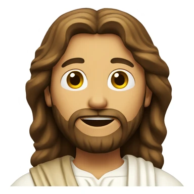 jesus saying amen sticker