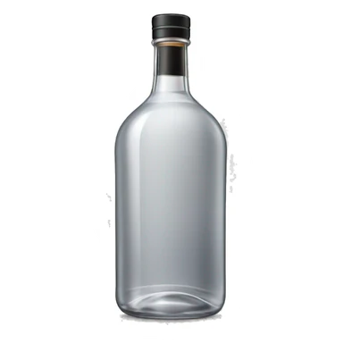 Erstelle eine große 3 Liter vodka Flasche  sticker