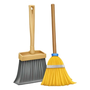 Broom & Dust Pan sticker