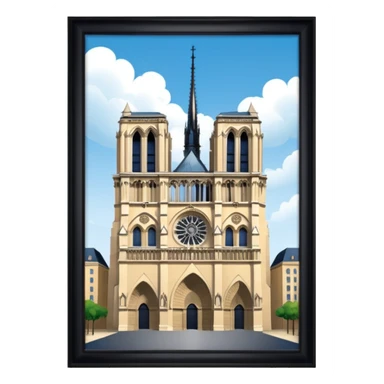 notre dame sticker