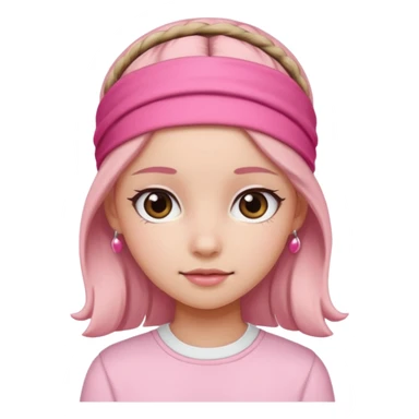 Cute preppy and pink sticker