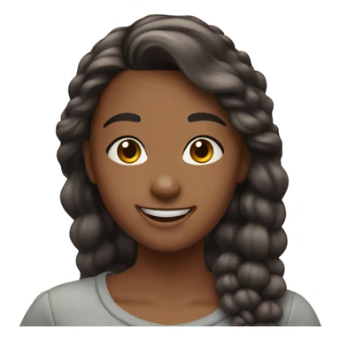 Girl taking a selfie sticker