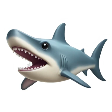 Cute hammerhead shark  sticker