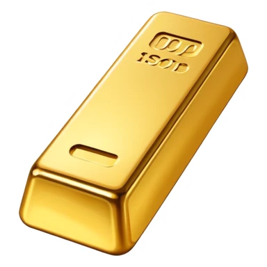 create a golden gold bar emoji  the most attractive any one or all of them ill choose it should be fully golden sticker
