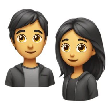 Zemmour et un enfant  sticker