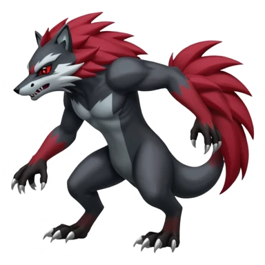 Obstagoon-Banshee-Zoroark-fusion  sticker