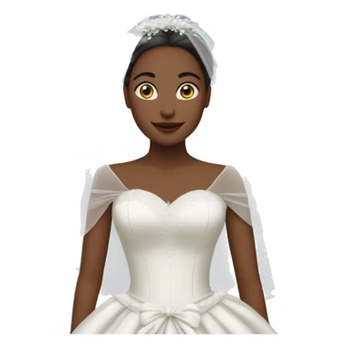 Marié voilé sticker