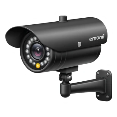 güvenlik kamerası sticker