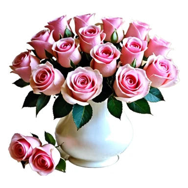 Розовая бабочка с сердечками sticker