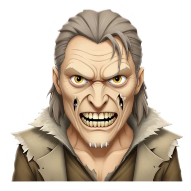 Fenrir Greyback in harry potter sticker