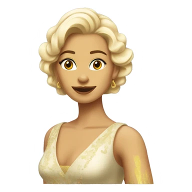 chica pelinegra elegante sticker