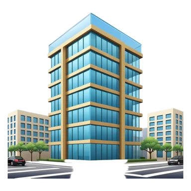 luxury apartament building sticker