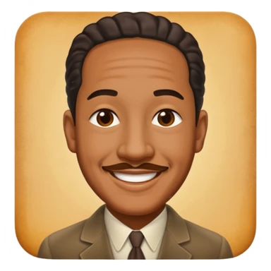 Langston Hughes sticker