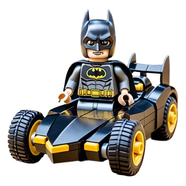 scale racing sexy muscular Batman’s masculine midnight-colored tight outfit 1970’s tv style dark knight stealthy accurate sporty safe plush deluxe Lego off-road pursuit drifting F1 car lexus (black hair,reclining and relaxed torso and shoulders back against seat) rally sticker
