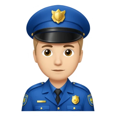 police man sticker