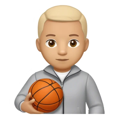 a basketball coach sylvanian  sticker