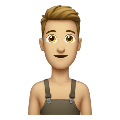 homme avec une t4 sticker