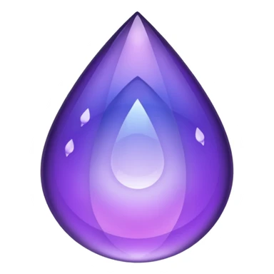 cristal violet sticker